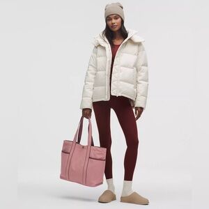 Lululemon Daily Multi-Pocket Tote Bag 20L- Red Clay/Rockwood